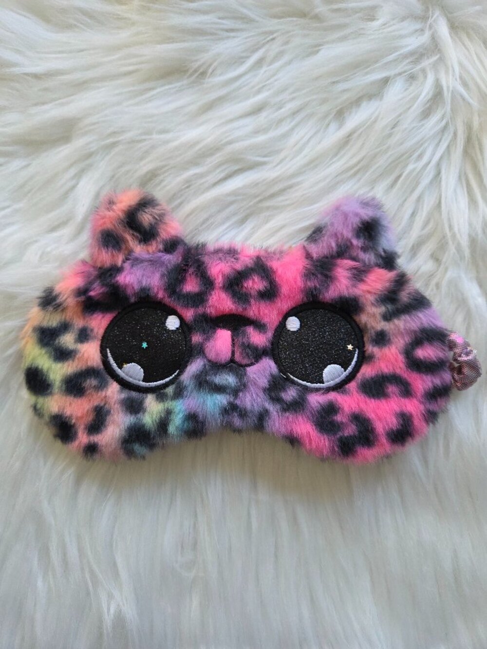 Rainbow Leopard Sleep Mask